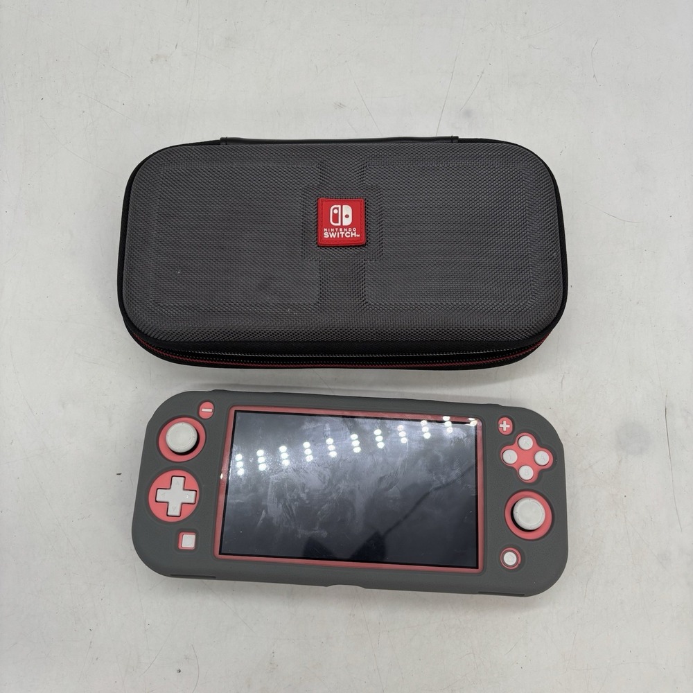 Nintendo Switch Lite Handheld Game Console Pink (GO1070321) Working